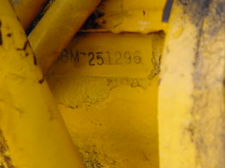 serial number plate with J suffix